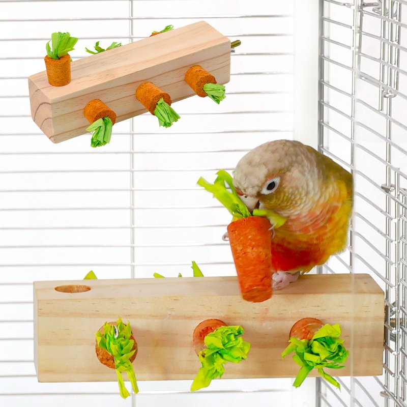 Bird Toys carrot cork